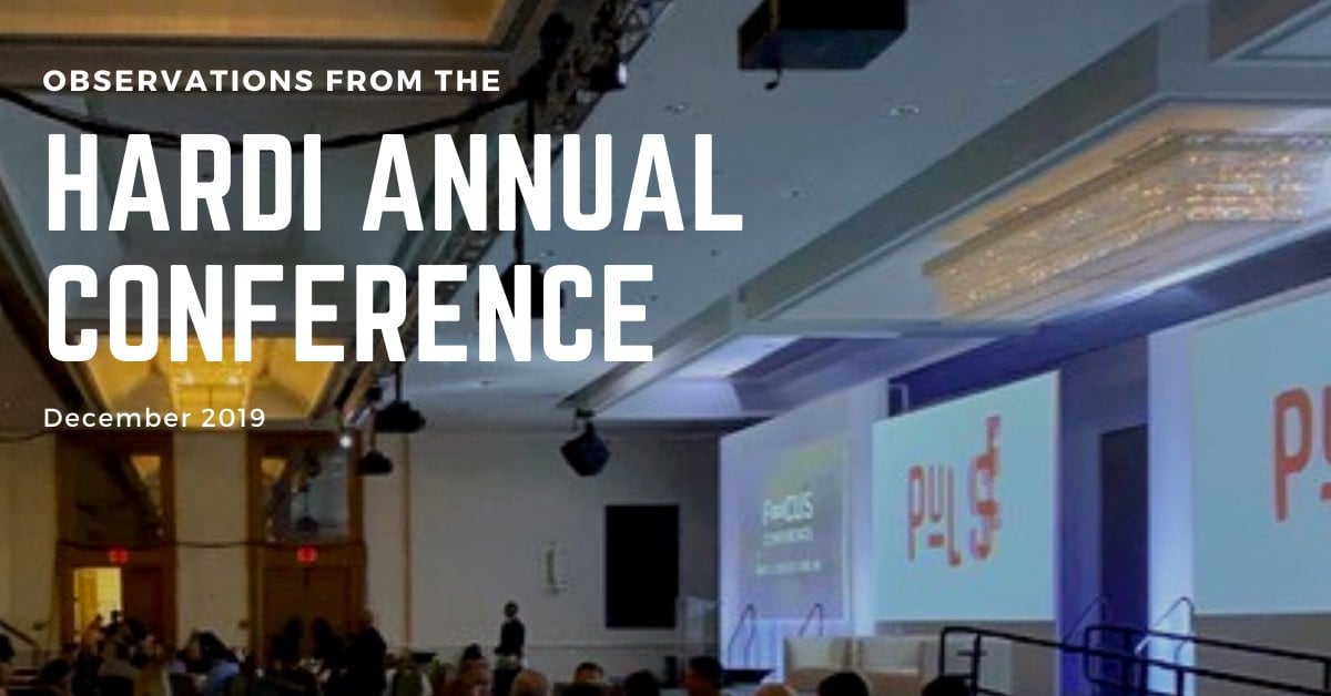 Observations from the 2019 HARDI Annual Conference